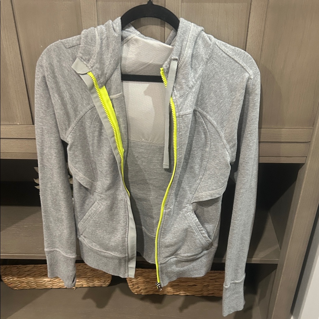 Lululemon Jacket With Neon Accents